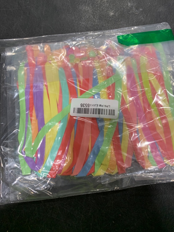 Photo 1 of 100Pcs 260 Balloons Pastel Long Balloons for Balloon Garland Thickening Skinny Latex Twisting Animals Modeling Christmas Birthday Wedding Party Decorations