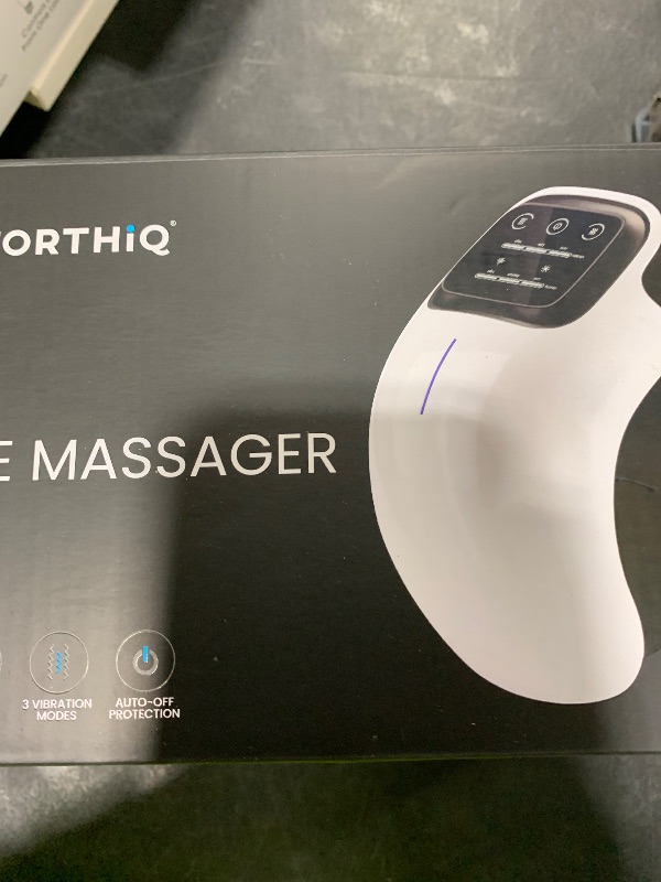 Photo 1 of FORTHiQ Knee Massager Smart with Heat, Red Light and Massage Therapy, 3-in-1 Cordless, 2024 Updated Edition, Gifts for Grandma & Grandpa