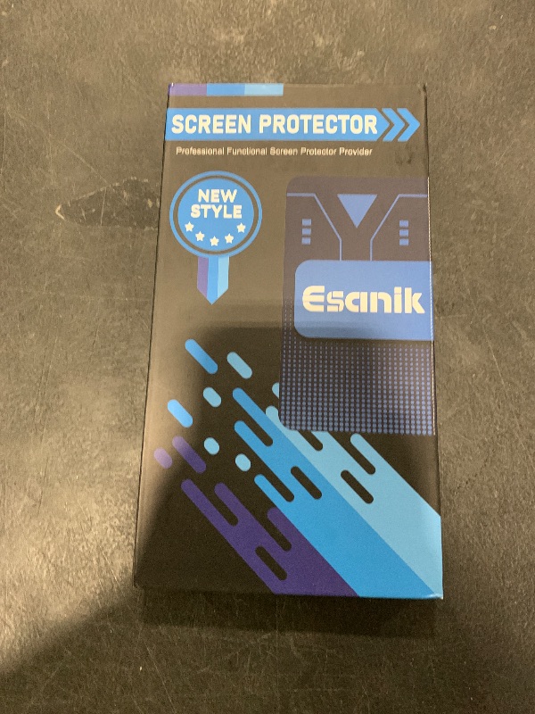 Photo 1 of Esanik [2+2 Pack for iPhone 13 Pro Max Privacy Screen Protector – Anti-Spy Tempered Glass & Camera Lens Cover, Military-Grade 9H Hardness, Anti-Scratch, Flawless Fit Tray