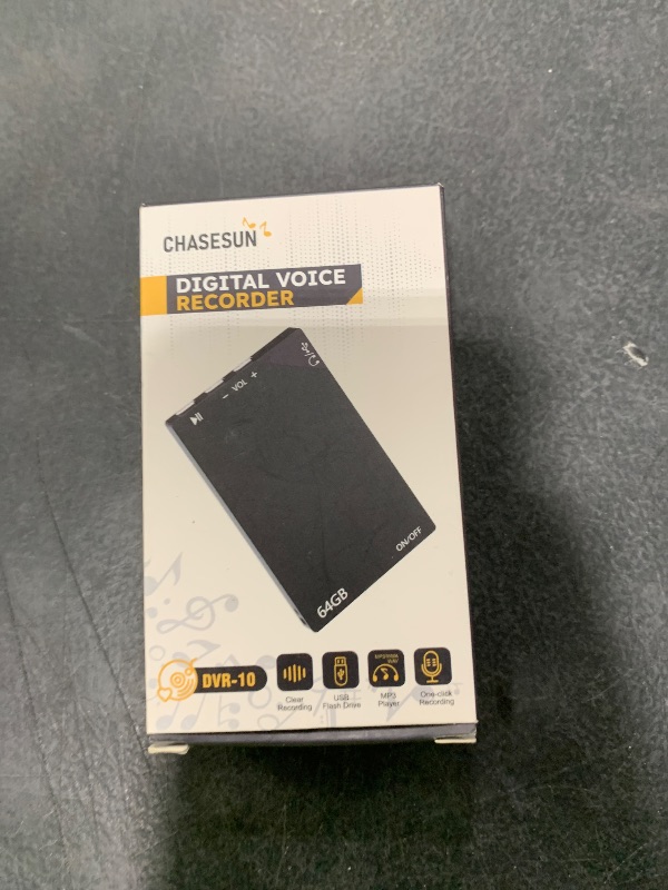 Photo 1 of 64GB Digital Voice Recorder Voice Activated Recorder for Lectures Meetings - 768 Hours Sound Audio Recorder Microphone and Headphone