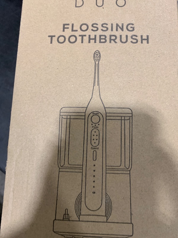Photo 1 of Optum Duo Flossing Toothbrush 2-in-1 Electric Toothbrush Water Flosser Combo – Sonic Toothbrush with 40k Vibrations & High Pressure Dental Flosser, 5 Brushing Modes, Ideal for Braces & Implants