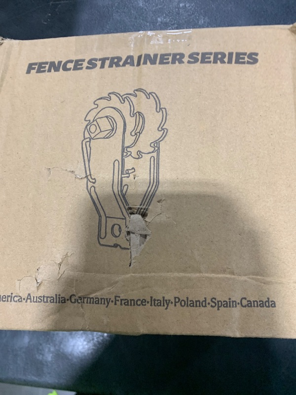 Photo 1 of Fence Shock Electric Fence Wire Strainer, 10PCS Heavy Duty Inline Wire Tensioner, Wire Ratchet Tensioner for Electric Fence, Farm Fence