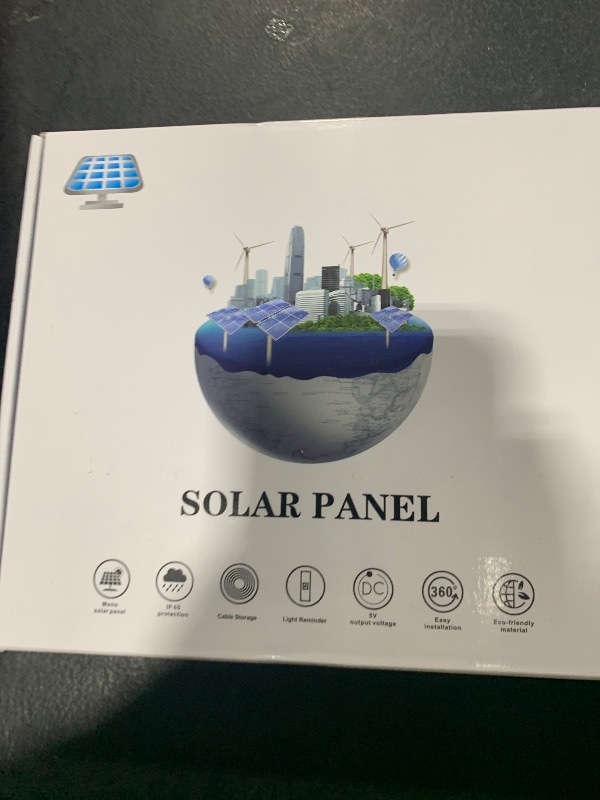 Photo 1 of 5W Solar Panel Compatible with Blink Outdoor 4(4th Gen)/Blink XT/XT2 and Blink Outdoor(3rd Gen) XT3/Blink Outdoor Camera, Blink Solar Panel with 11.8Ft Outdoor Power Cable with Waterproof Plug