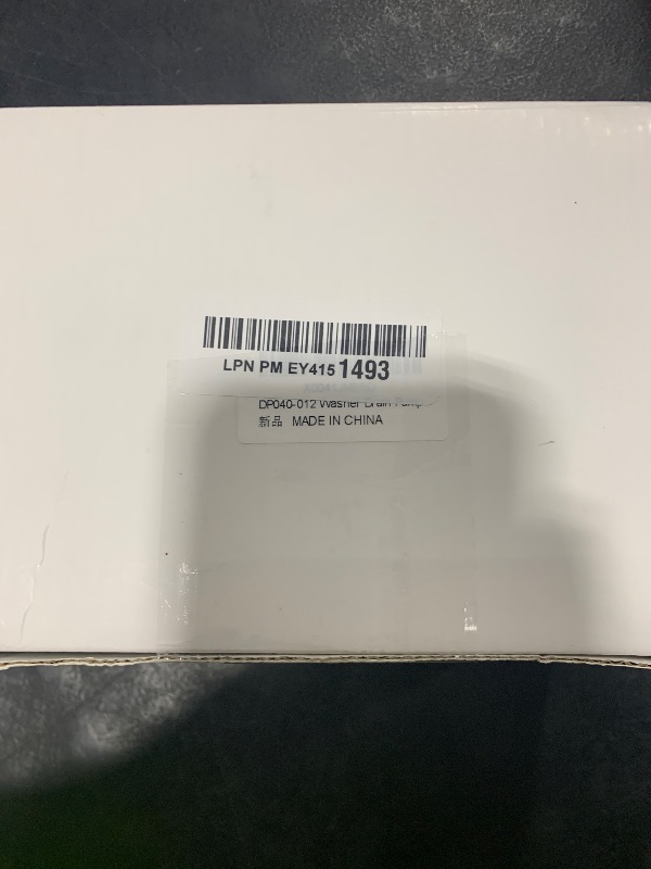 Photo 1 of DP040-012 4681EA1007A Drain Pump (OEM) Compatible with LG, Kenmore Washer Drain Pump, Replace 5859EA1004F 5859EA1004P 5859EA1004G WH23X10020, Fits for WT1101CW WT1201CV WT1501CW 79631513210