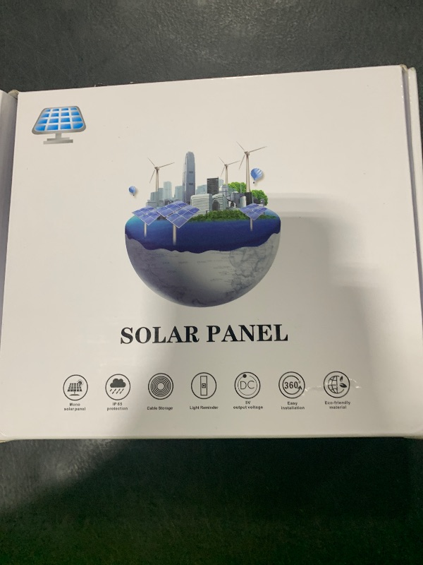 Photo 1 of 5W Solar Panel Compatible with Blink Outdoor 4(4th Gen)/Blink XT/XT2 and Blink Outdoor(3rd Gen) XT3/Blink Outdoor Camera, Blink Solar Panel with 11.8Ft Outdoor Power Cable with Waterproof Plug