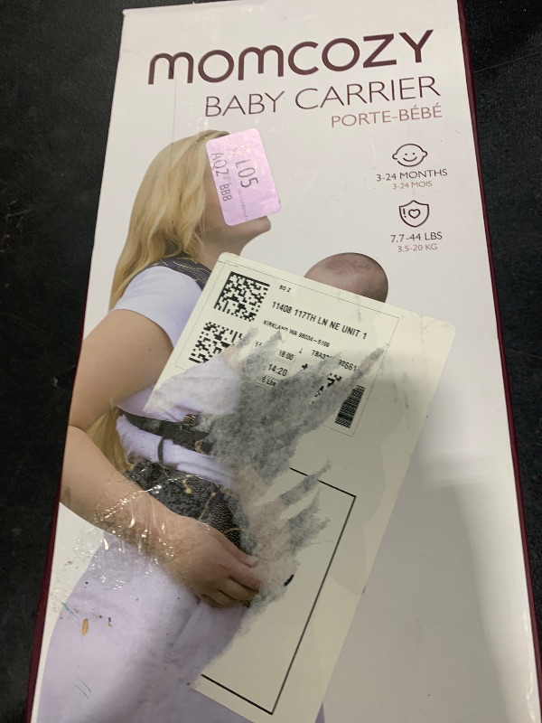 Photo 1 of Momcozy Baby Carrier - Ergonomic, Cozy and Lightweight Carrier for 7-44lbs, Effortless to Put On, Ideal for Hands-Free Parenting, Enhanced Lumbar Support, Purehug for Infant to Toddler, Khaki