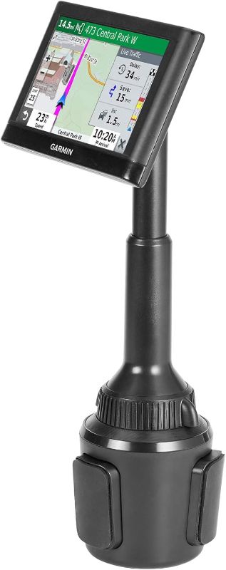 Photo 1 of 1Zero Solid GPS Cup Holder Mount for Garmin [Adjustable Arm], Replacement Car Truck Cupholder Ball Mount Compatible with Garmin Nuvi Drivesmart RV Dezl Drive Zumo Driveassist DriveLuxe Navigator
