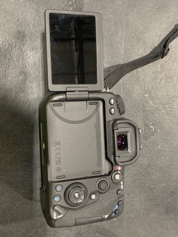 Photo 1 of CANON - EOS 90D 343055002256 Megapixel, 4K UHD Video DSLR Camera ( BODY ONLY) with battery charger

