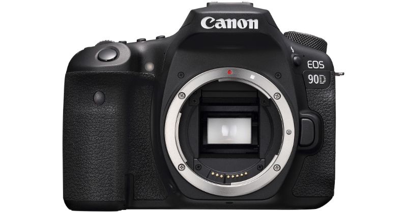 Photo 1 of CANON - EOS 90D 343055002256 Megapixel, 4K UHD Video DSLR Camera ( BODY ONLY) with battery charger

