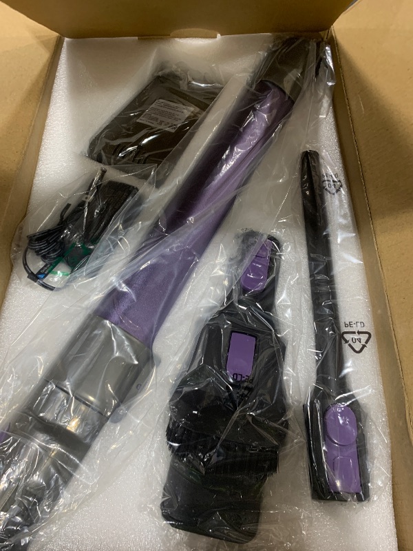 Photo 1 of WLOTPO Cordless Vacuum Cleaners for Home with Powerful Suction,Stick Vacuum Cordless Rechargeable,Up to 35 Mins Runtime,Lightweight Hardwood Floor Vacuum for Pet Hair,Carpet(Deep Purple)