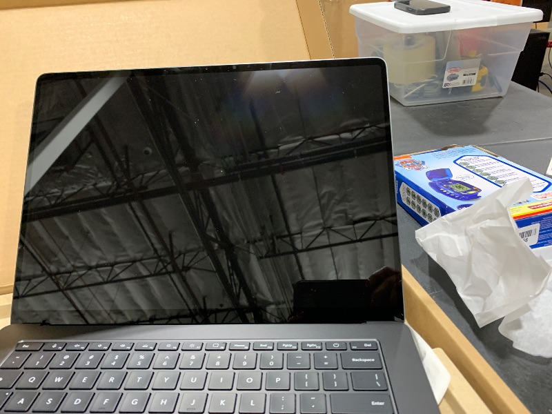 Photo 1 of Microsoft 2024 Surface Laptop 7th Edition, Copilot+ PC, 15in Snapdragon X-Elite 64GB RAM 1TB SSD Win 11H Black (Renewed)