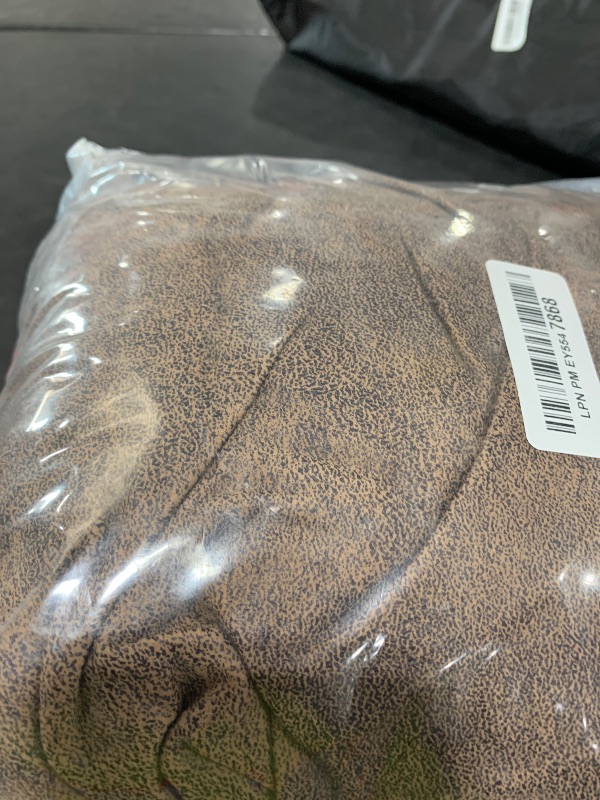 Photo 1 of molasofa Sofa Covers - Couch Cover for Leather Couch, Soft Sofa Covers with Leather-Like Quality. Washable, Non-Pilling, Non-Slip 1-Piece Couch Cover for Dogs, Cats, and Kids (Sofa, Brown)
