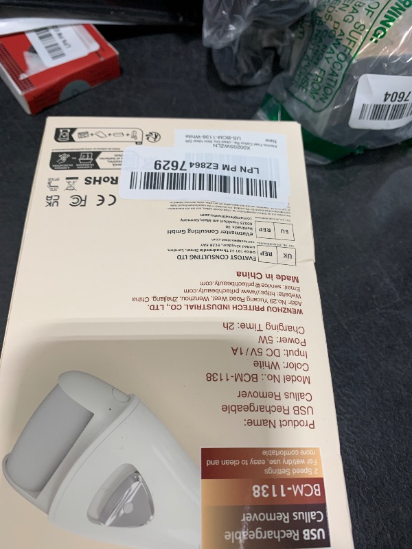 Photo 1 of Electric Foot Callus Removers Rechargeable, Portable Electronic Foot File Pedicure Tools, Electric Callus Remover Kit, Professional Pedi Feet Care Perfect for Dead, Hard Cracked Dry Skin Ideal GiftLPNPMEZ8647629
