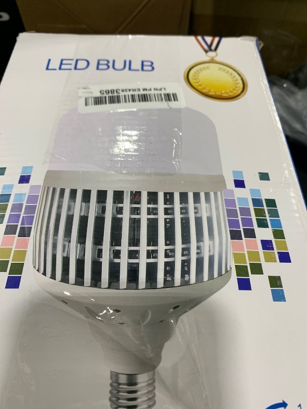 Photo 1 of Super Bright Light Bulbs, 1000-1300W Equivalent exceed 15000LM E26 LED Bulb, 6500K Daylight 150 Watt High Lumen LED Bulb for Home, shopping mall, hotel, factory, warehouse, garage (150, Watts)