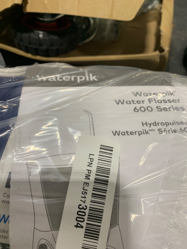 Photo 1 of Waterpik Aquarius Water Flosser For Teeth Cleaning, Gums, Braces, Dental Care, Electric Power With 10 Settings, 7 Tips For Multiple Users And Needs, ADA Accepted, Blue WP-663, Packaging May Vary