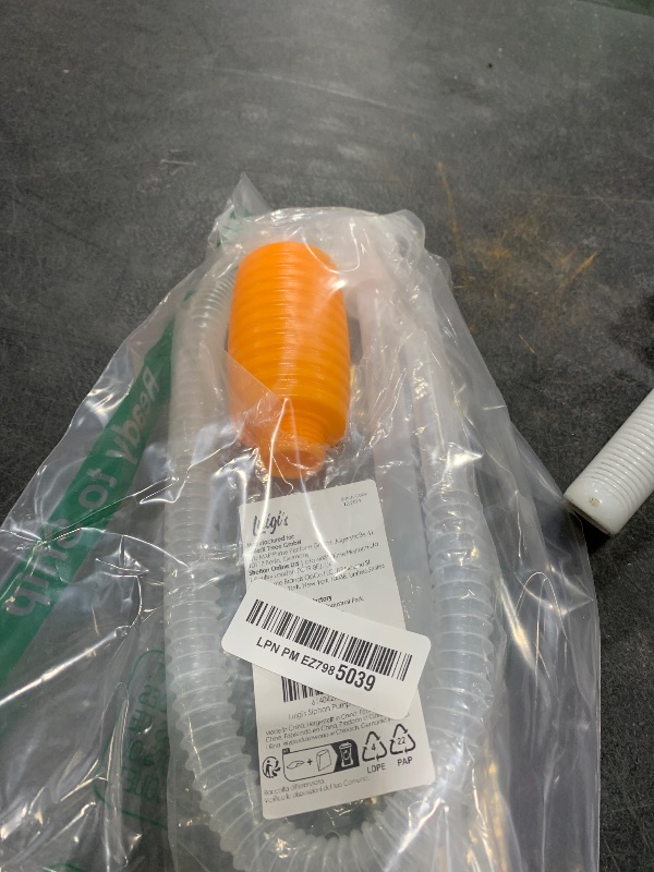 Photo 1 of Luigi's Siphon Pump - Siphon Hose for Water & Gasoline Fuel Transfer - Large Hand Water Pump for Squeezing Gas Lawn Mowers & Manual Pumping Petrol Liquid Syphon Alcohol and more