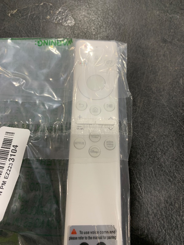 Photo 1 of for Samsung Frame TV Remote, for 2018-2024 Samsung Remote Control for Smart TV with Voice Control. No Solarcell. 2-Year Warranty.
