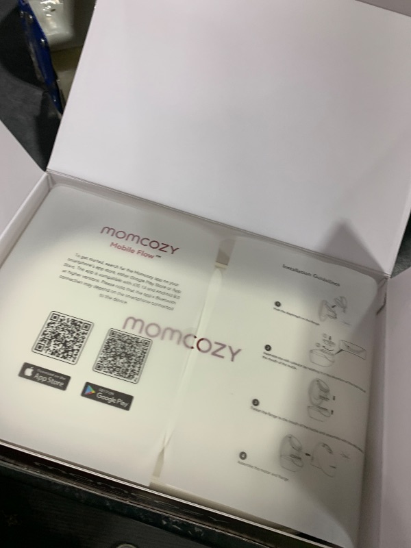 Photo 1 of Momcozy Breast Pump Hands Free Upgraded Mobile Flow | M9, App Discreet Control with Personalized Multi-Modes & 15 Levels, Wearable Breast Pump 24mm, 2 Pack Gray