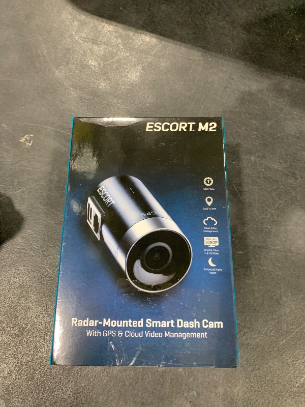 Photo 1 of Escort M2 Smart Dash Cam – 1080P Full HD Video Dash Cam, Incident Reports, Parking Mode, Drive Smarter App, Wi-Fi & GPS, 16GB Micro SD Card, Compatible with MAX 360c, MAX 360