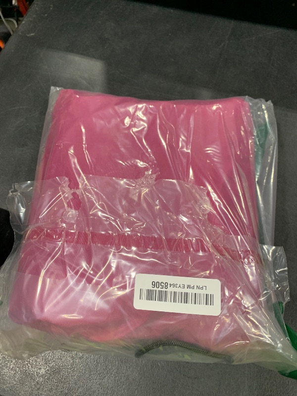 Photo 1 of LIBZAKI Grill Cover 420D Waterproof, Weather Resistant, Rip-Proof, Anti-UV, Fade Resistant,Gas Grill Cover for Weber,Char Broil,Nexgrill Grills, etc.58 inches-Fuchsia/Gray
