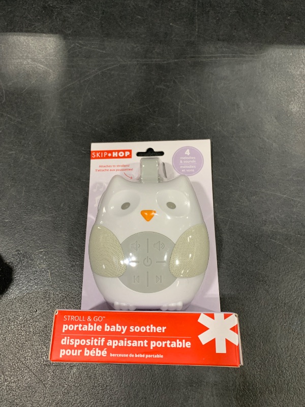 Photo 1 of Skip Hop Portable Baby Sound Machine, Stroll & Go, Owl