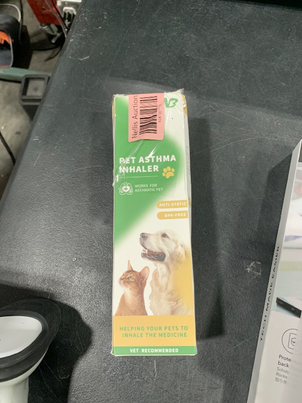 Photo 1 of Neobay Cat Inhaler Spacer with Unique Panic Soother & Sensitive Breath Indicator – Designed for Cats with Asthma & Respiratory Issues, Includes 2 Cat Inhaler Masks