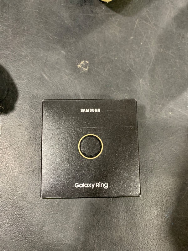 Photo 1 of Samsung Galaxy Ring, AI Smart Ring, Size First w/Sizing Kit, No App Subscription, Fitness Monitor, Sleep Tracker, Up to 7-Day Battery, Size 13, Titanium Gold [US Version, 1Yr Manufacturer Warranty]