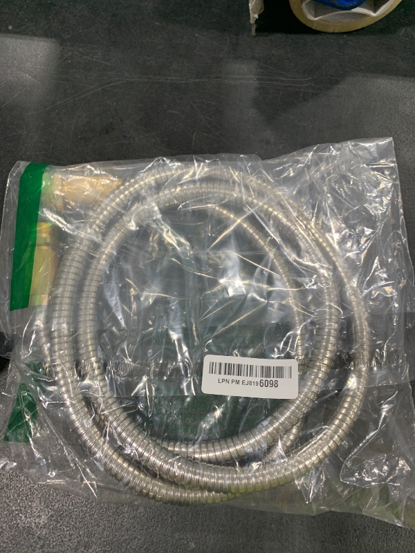 Photo 1 of 360 GADGET Garden Hose - Short Water Leader Metal Hose 6 FT with Female to Male Fitting, Flexible, Heavy Duty Hose Extension for Outdoor Hose Reel?Dehumidifier?RV?304 Stainless Steel