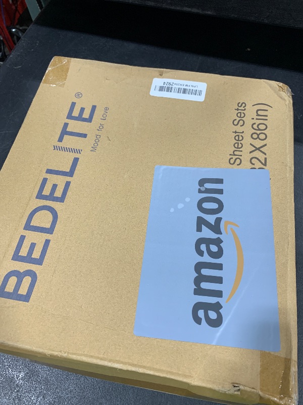 Photo 1 of BEDELITE Flannel Sheets Full Size White - Super Soft Fleece Sheets Set Fluffy Extra Plush, 4 Piece(Include Fitted Sheet, Flat Sheet, 2 Pillowcases)