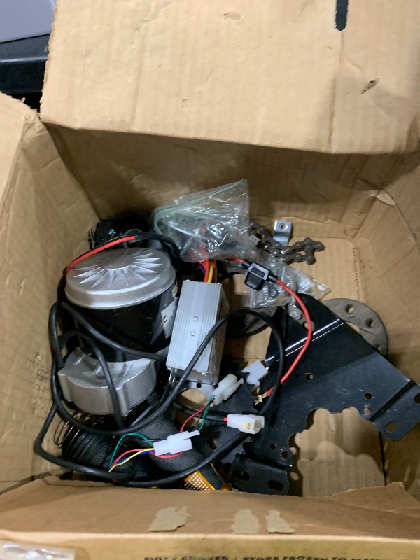 Photo 1 of 24V250W Electric Conversion Kit for Common Bike Left Chain Drive Customized for Electric Geared Bicycle Derailleur (36VTwist Kit)