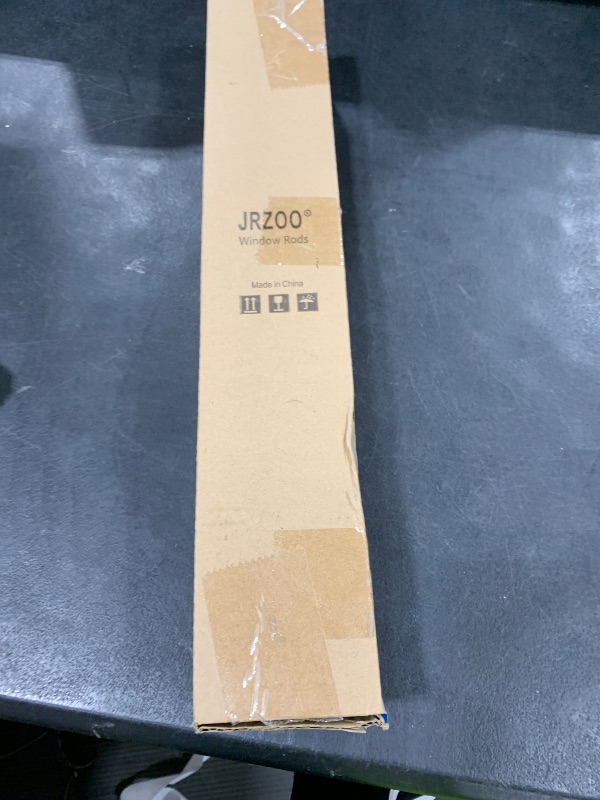 Photo 1 of 2 Pack Silver Curtain Rods 18 to 60 Inches(0.6-2 Feet),5/8 inch Splicing Drapery Rods,Small Curtain Rods Set,Size: 18''-60'',Silver