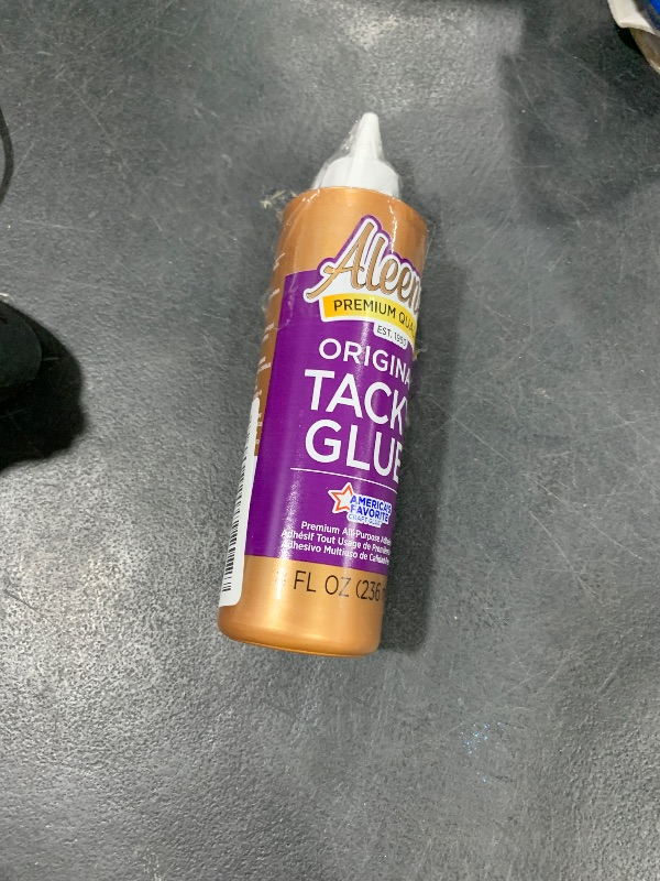 Photo 1 of Aleene's All Purpose Tacky Glue, 8-Ounce, Clear (15599)