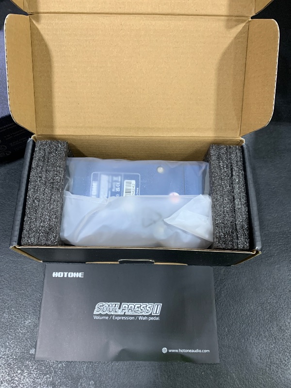 Photo 1 of Hotone Wah Active Volume Passive Expression Guitar Effects Pedal Switchable Soul Press II 4 in 1 with Visible Guitar Effects Pedal