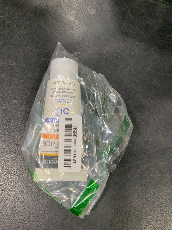 Photo 1 of Neutrogena Clear Face Sunscreen Lotion for Acne-Prone Skin, Broad Spectrum SPF 50 Facial Sunscreen for Oily Skin, Oil-, Fragrance- & Oxybenzone-Free Water Resistant Sunscreen, 3 fl. oz