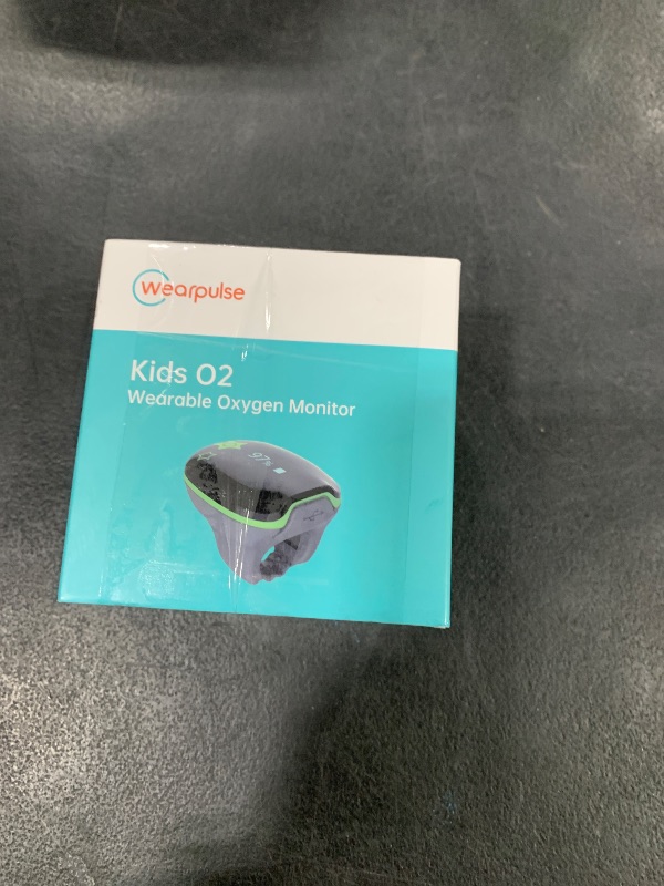 Photo 1 of Wearpulse Children Pulse Oximeter KidsO2 Ring, Continuous Kids O2 Sat Monitor Finger for Oxygen with Audible Reminder, Rechargeable Pulse Ox Tracking Child's Blood Oxygen Saturation & Pulse Rate for 3~10 Years Old Kids, with App & PC Chart Report