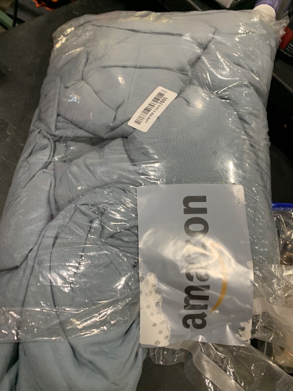 Photo 1 of WDCOZY Blue Cloud California Cal King Size Quilt Bedding Sets with Pillow Shams, Oversized Puffy Cozy Lightweight Bedspread Coverlet, Soft Cute Bed Cover for All Season - 3 Pieces