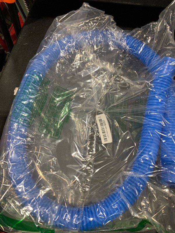 Photo 1 of 1-1/4 Inch x 3ft Above Ground Pools Replacement Hose for Pump 330 GPH, 530 GPH, and 1,000 GPH Compatible with Intex Coleman Summer Waves Pool Skimmer (Blue 1-1/4“by 3ft)
