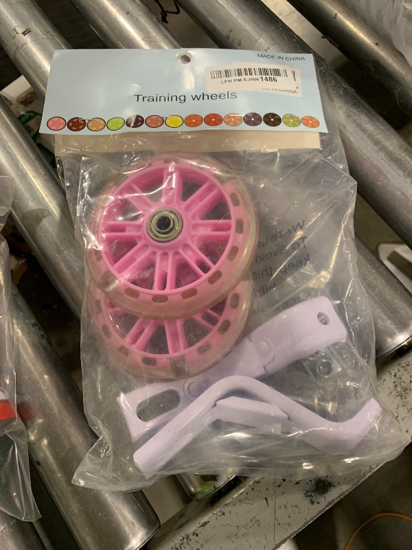 Photo 1 of YTKD Training Wheels 12 inch Bike,Flash Mute Wheel,Compatible for Bicycle of 12 Inch,1 Pair