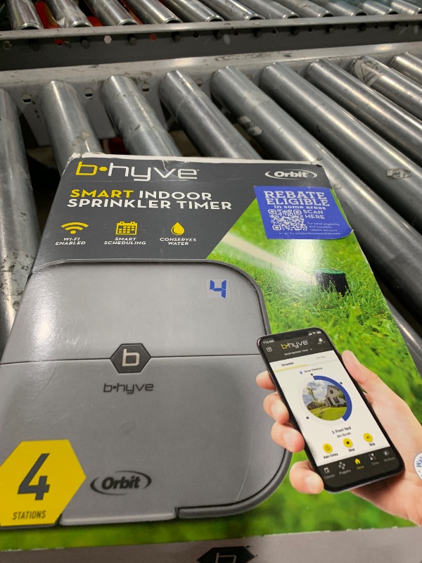 Photo 1 of Orbit 57915 B-hyve 4-Zone Indoor Smart Sprinkler Controller