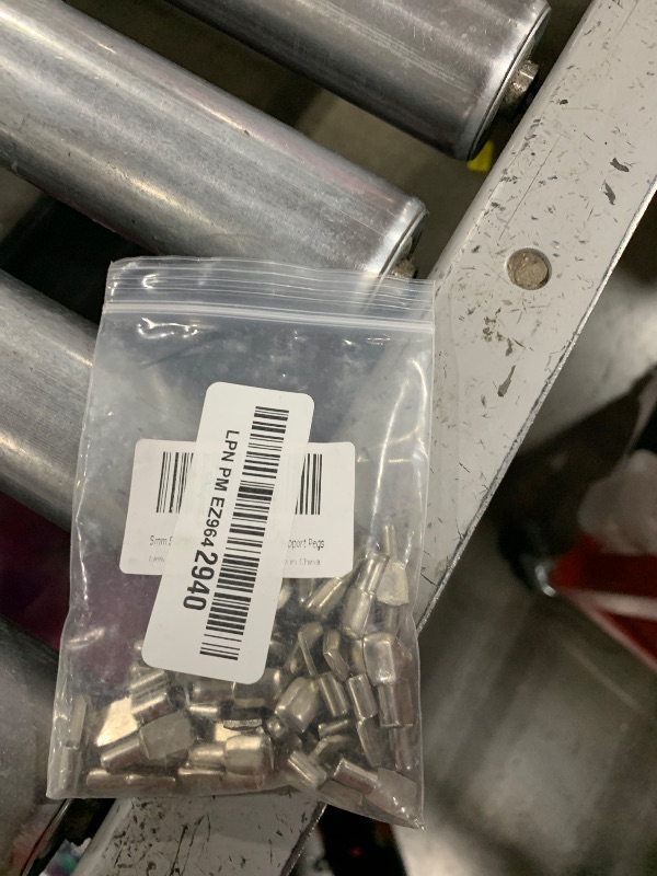 Photo 1 of 5mm Shelf Pegs Pins,60 Pieces Cabinet Furniture Spoon Shape Support Pegs for Shelves Nickel Plated
