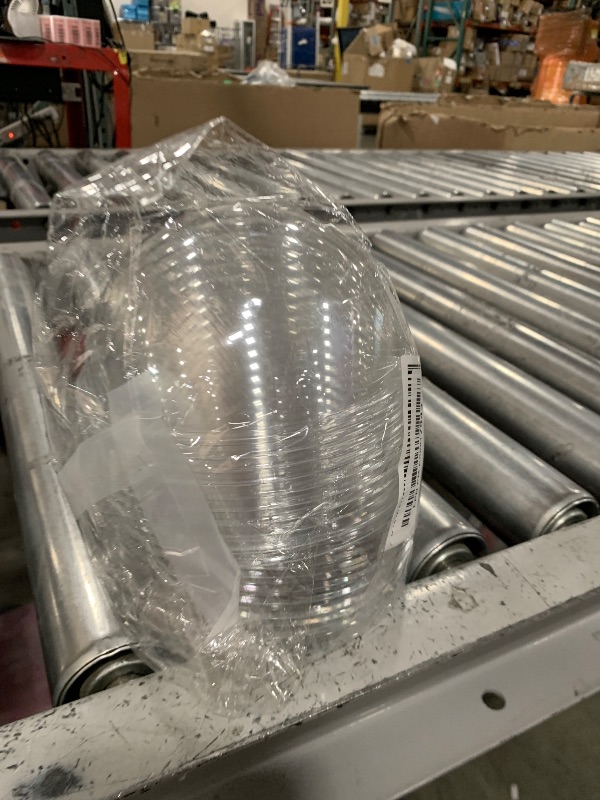 Photo 1 of 10Pcs Mousse Cake Container 5" Plastic Cake Containers with Lids Small Cake Carrier Ball Shape Cake Container Clear Muffin Carrier Dessert Display Container Transparent Empty Fillable Ornament