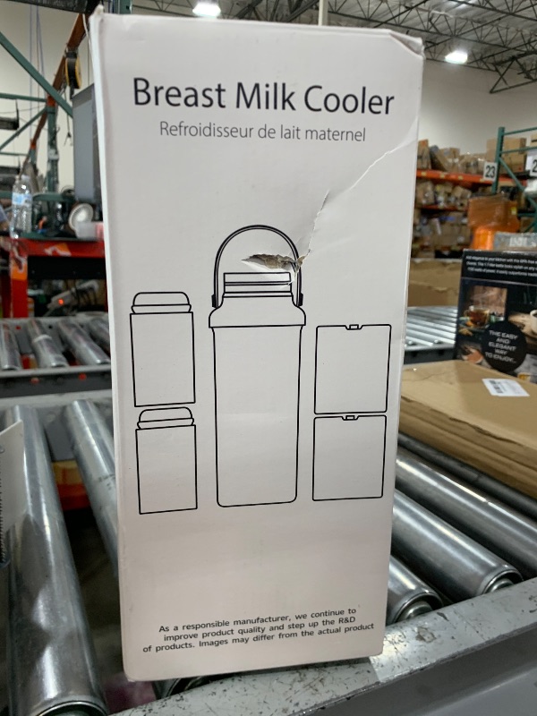 Photo 1 of Portable Breast Milk Cooler Bottle, 22oz Capacity Breastmilk Chiller for Travel Mom, 360° Cooling Keeps Milk Fresh for 24 Hours, Breastfeeding Essentials with 2pcs Bottle for Breastmilk Storage