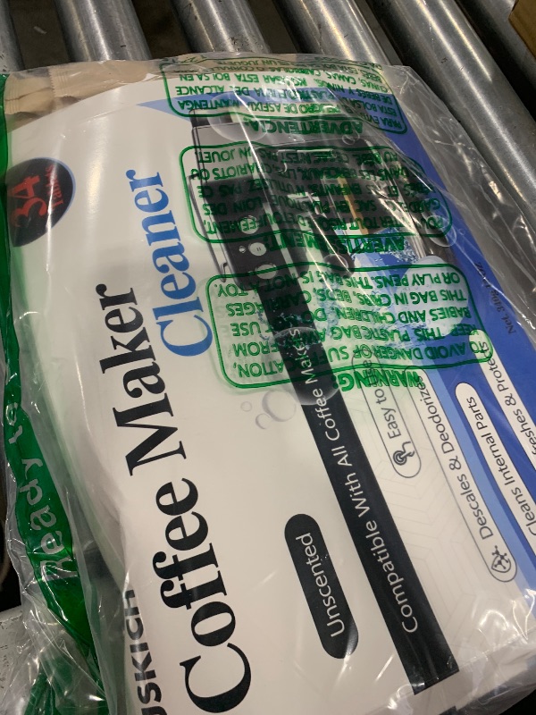 Photo 1 of Coffee Machine Cleaner Descaler Tablets 34 Pack, Coffee Maker Cleaner for Keurig, Ninja, Breville, Delonghi, Nespresso, Miele,Espresso Machine Cleaning Tabs,Descaling Solution for Coffee Pot Maker