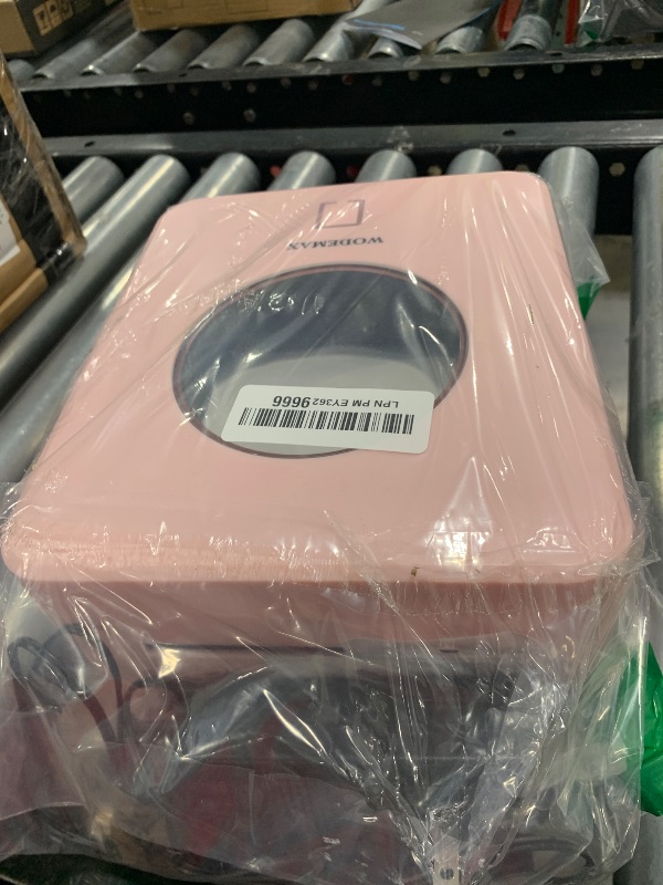Photo 1 of WODEMAX Thermal Shipping Label Printer 4x6 Label Print,Bluetooth Thermal Label Printer,Circle Sticker Printer,Sticker Printer for Small Business,Widely Used for Amazon, Ebay (Pink)