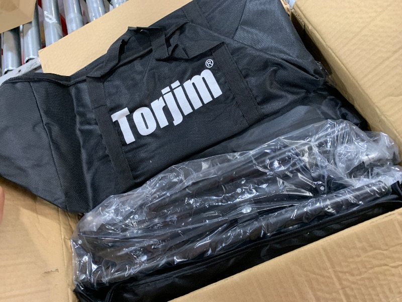 Photo 1 of Torjim Softbox Photography Lighting Kit, 2Pcs 27" x 27" Professional Soft Box | 3000K-7500K 85W LED Bulbs with Remote, Photography Continuous Lighting Kit for Studio Lights, Portrait, Video Recording
