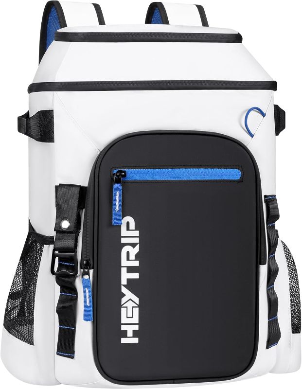 Photo 1 of Heytrip Backpack Cooler 36/54 Cans Insulated Waterproof Cooler Bag for 20 Hours Cold Retention, Leak-Proof Camping Cooler with Multi-Compartments
