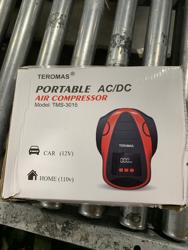 Photo 1 of Mchoi Hard Carrying Case Suitable for TEROMAS Tire Inflator Air Compressor, Portable DC/AC Air Pump for Car Tires, Case Only (Red, New Version)
