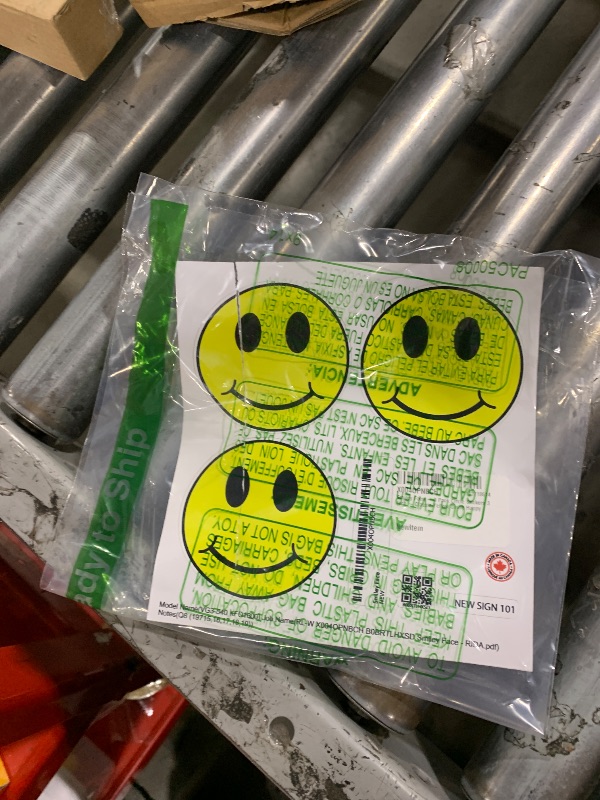 Photo 1 of Smiley Face - 3 Pack Circle Stickers 3 Inch - Classic Yellow Smile Happy