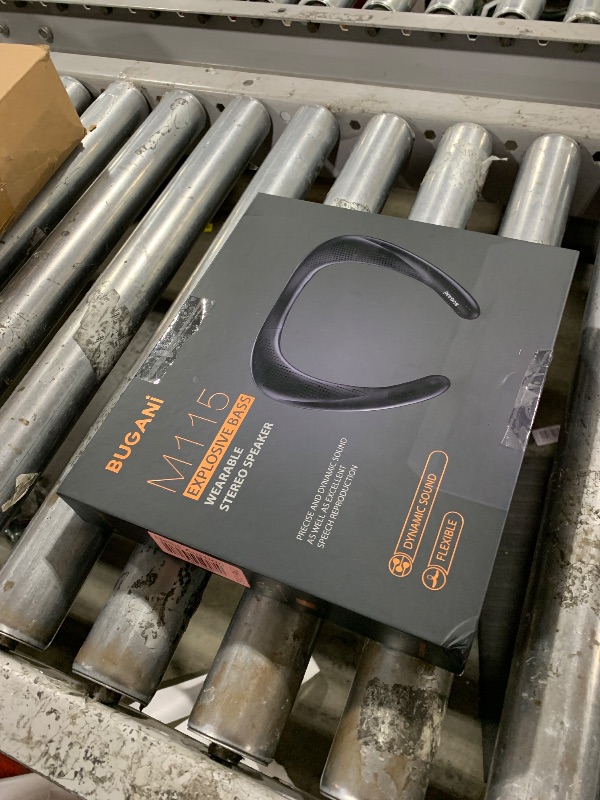 Photo 1 of Neckband Speaker, BUGANI Wireless Neck Bluetooth Speaker True 3D Stereo Sound, Lightweight Personal Body Sport Speakers with 24H Playtime