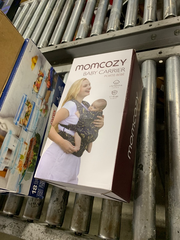 Photo 1 of Momcozy Baby Carrier - Ergonomic, Cozy and Lightweight Carrier for 7-44lbs, Effortless to Put On, Ideal for Hands-Free Parenting, Enhanced Lumbar Support, Purehug for Infant to Toddler, Khaki